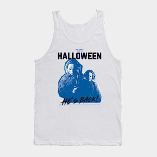 Halloween Psycho Serial Killer Horror Slasher Tank Top